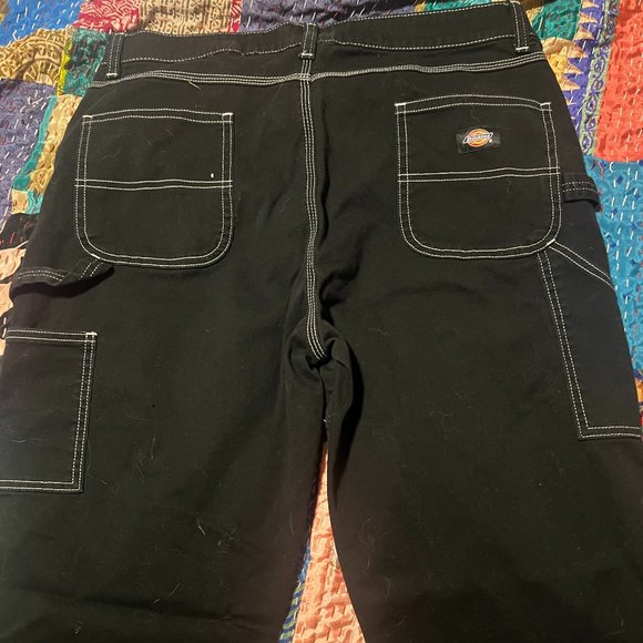 DICKIES BLACK PANTS - Picture 2 of 3